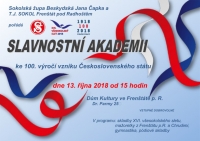 Slavnostní župní akademie k 100. výročí vzniku Československa